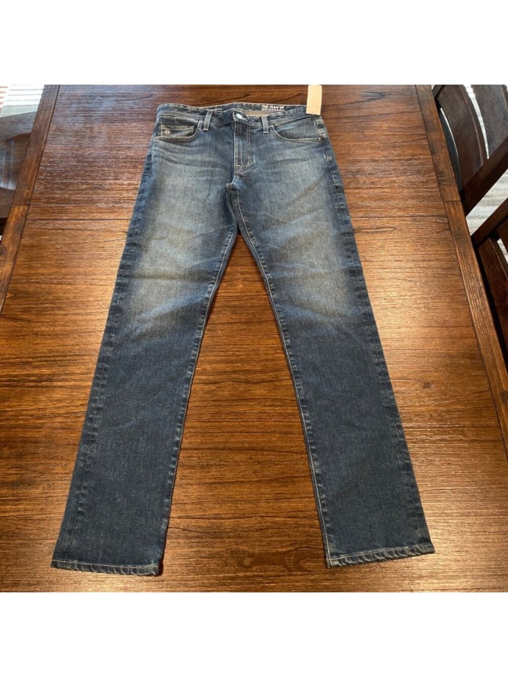 AG Slim Tapered Jean Men's 32x33 Casual Stretch Denim Workwear Minimalist Faded
